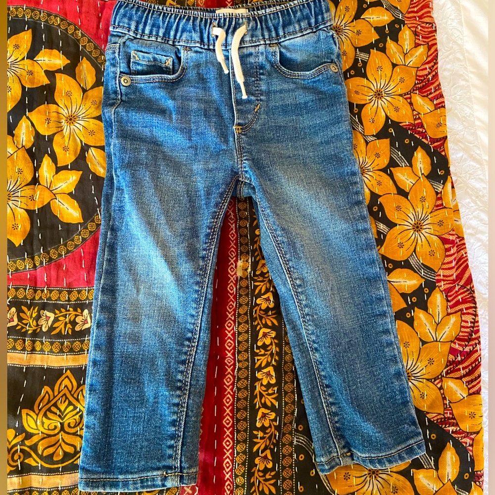 baby blue jeans